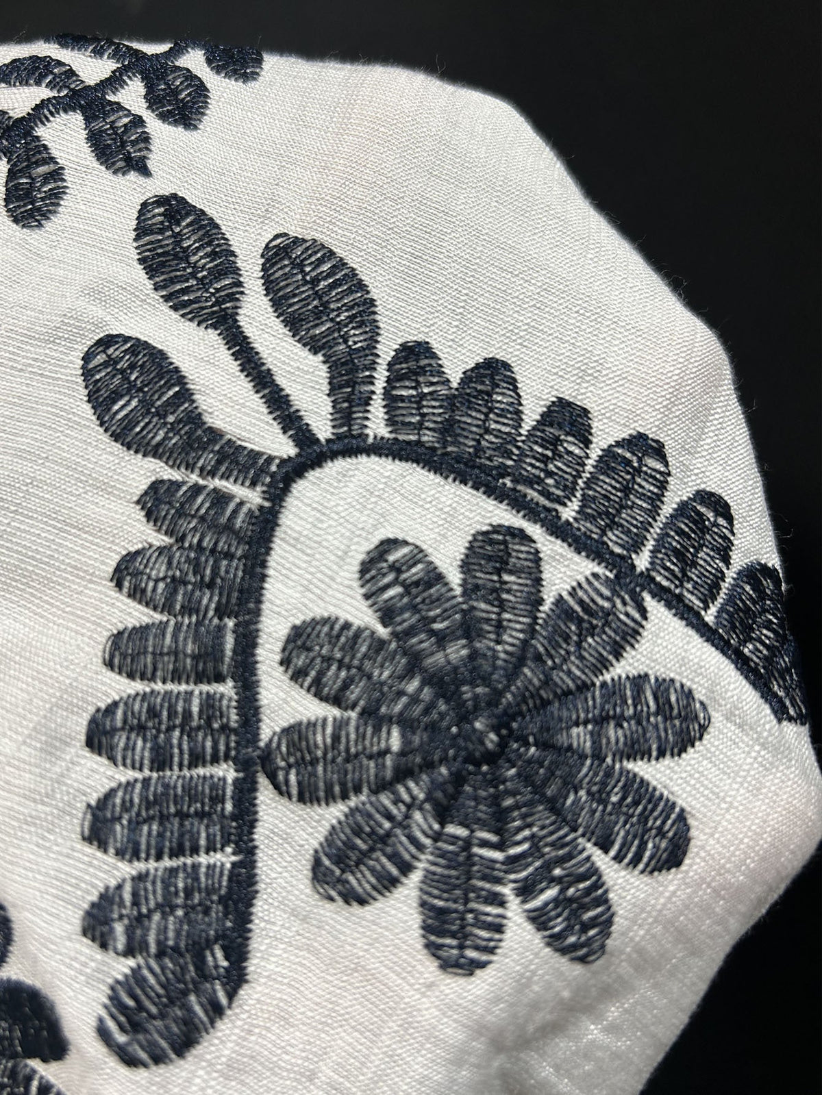 Blouse brodée bohème chic