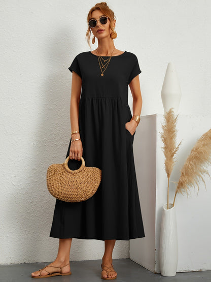 Robe longue pratique élégante