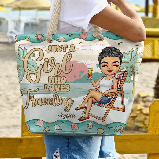 Sac plage personnalisable élégant