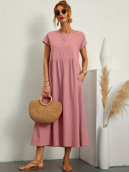Robe longue pratique élégante