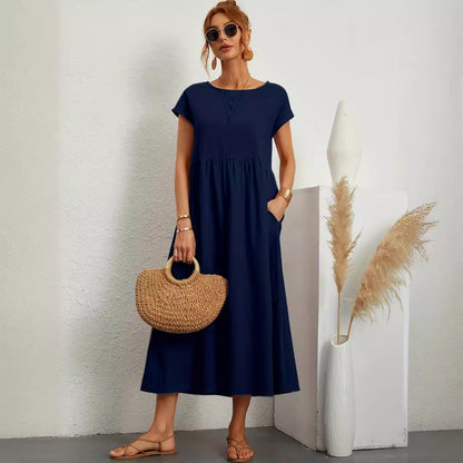 Robe longue pratique élégante