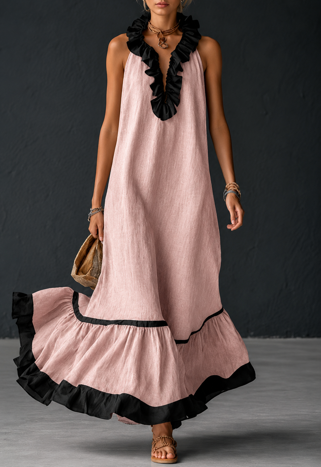 Robe fluide et chic