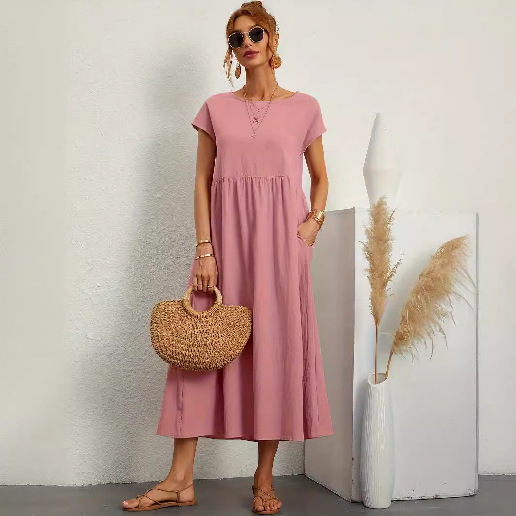 Robe longue pratique élégante