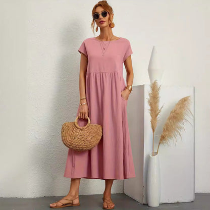 Robe longue pratique élégante
